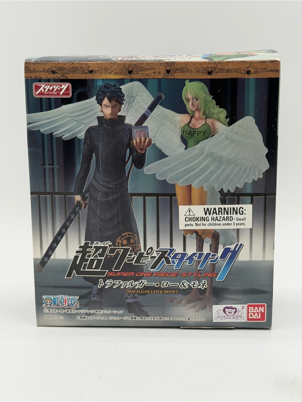 Bandai Super One Piece Styling Trafalgar Law & Monet - Brand New Sealed